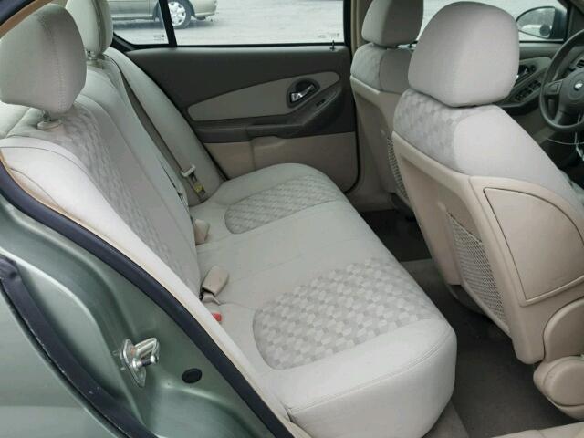 1G1ZT54885F177792 - 2005 CHEVROLET MALIBU LS მწვანე ფოტო 6