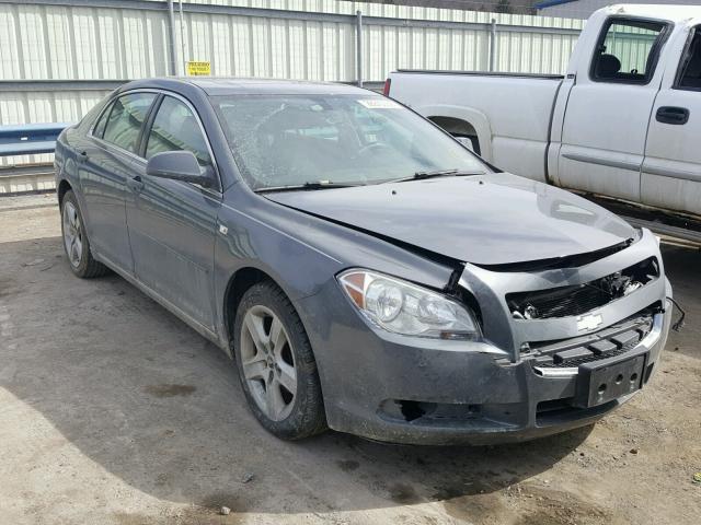 1G1ZH57B28F181060 - 2008 CHEVROLET MALIBU 1LT 灰色 照片 1