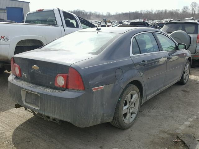 1G1ZH57B28F181060 - 2008 CHEVROLET MALIBU 1LT 灰色 照片 4