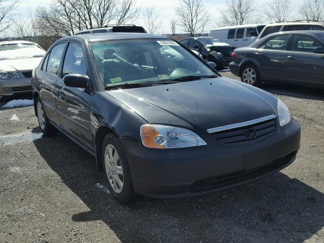 2HGES267X3H552459 - 2003 HONDA CIVIC EX 黑色 照片 1