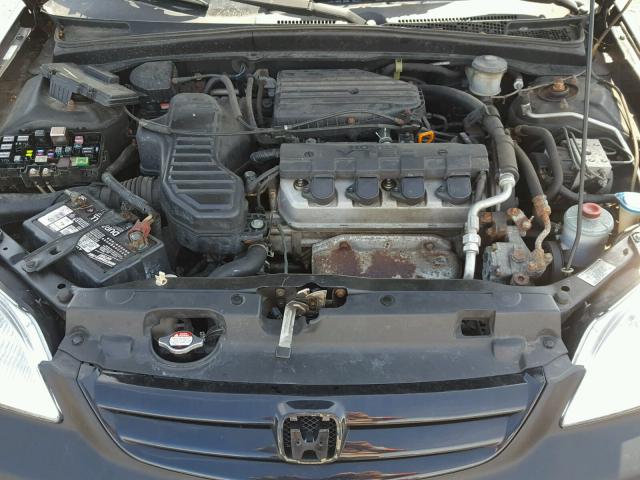 2HGES267X3H552459 - 2003 HONDA CIVIC EX 黑色 照片 7