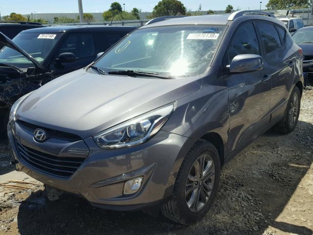 KM8JU3AG0FU007873 - 2015 HYUNDAI TUCSON LIM CHARCOAL photo 2