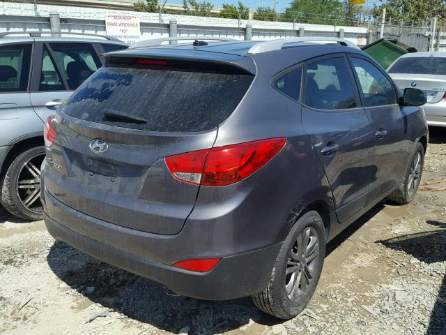 KM8JU3AG0FU007873 - 2015 HYUNDAI TUCSON LIM CHARCOAL photo 4