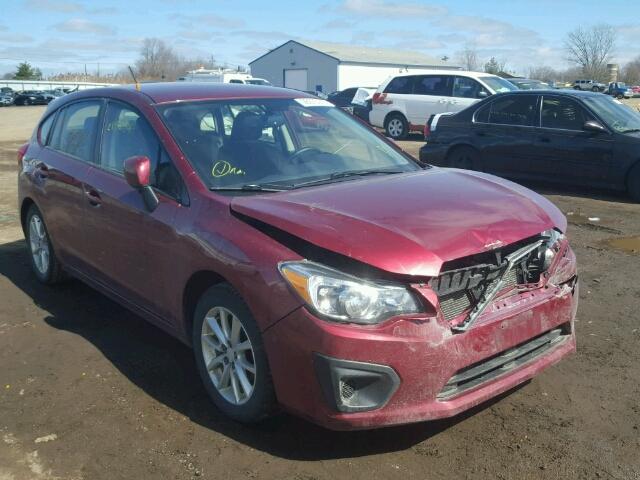 JF1GPAC62D2895071 - 2013 SUBARU IMPREZA PR RED photo 1