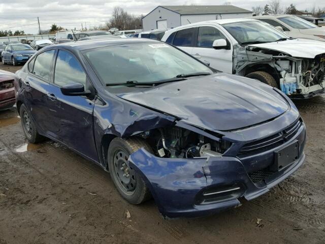 1C3CDFAHXDD216093 - 2013 DODGE DART SE BLUE photo 1