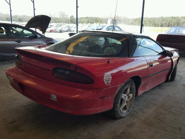 2G1FP22K8V2120305 - 1997 CHEVROLET CAMARO BAS RED photo 4