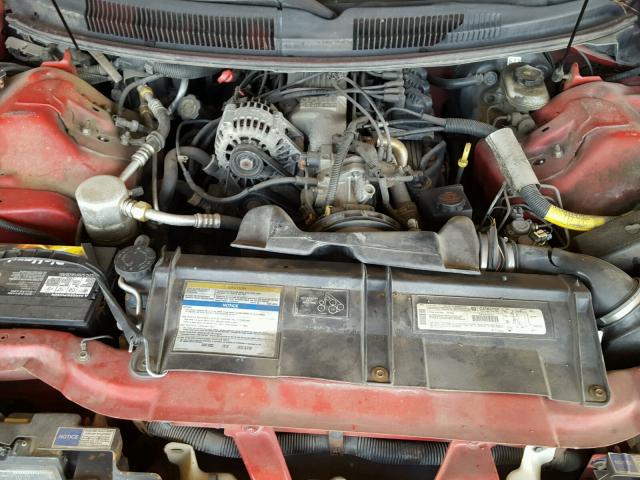 2G1FP22K8V2120305 - 1997 CHEVROLET CAMARO BAS 红色 照片 7