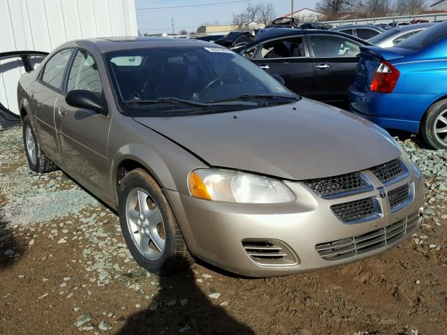 1B3EL46X95N703472 - 2005 DODGE STRATUS SX BEIGE photo 1