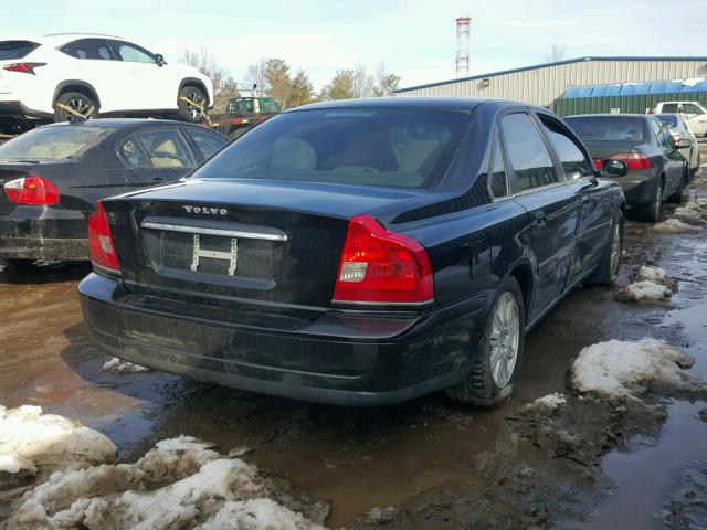 YV1TH592551412062 - 2005 VOLVO S80 2.5T BLACK photo 4