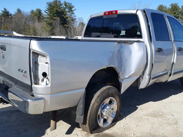 3D7KS28D25G816349 - 2005 DODGE RAM 2500 S SILVER photo 9