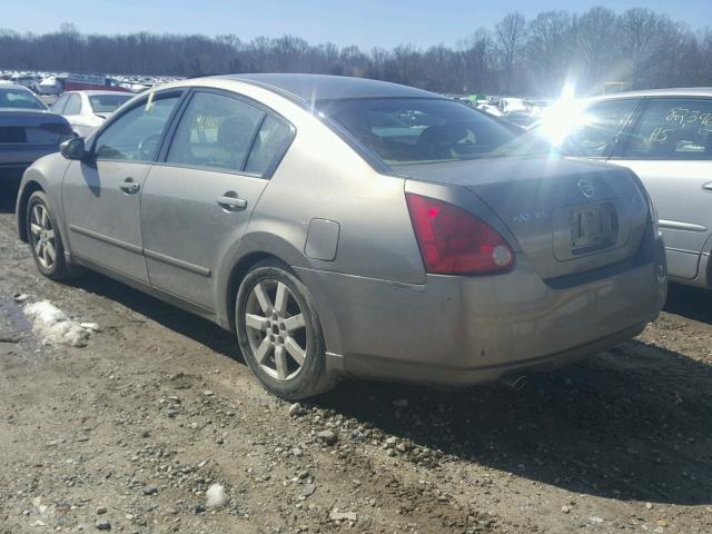 1N4BA41E74C879224 - 2004 NISSAN MAXIMA SE GRAY photo 3