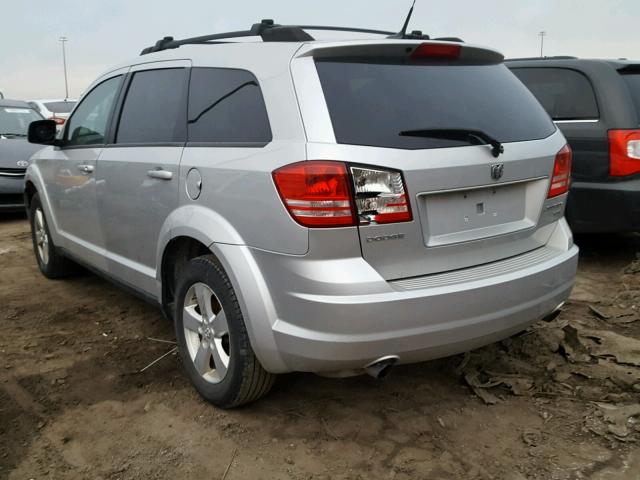 3D4PG5FVXAT171498 - 2010 DODGE JOURNEY SX SILVER photo 3