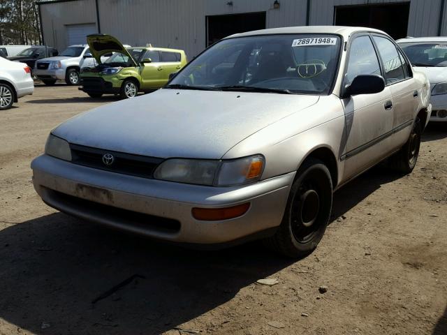 JT2AE09B1S0086943 - 1995 TOYOTA COROLLA LE BEIGE photo 2