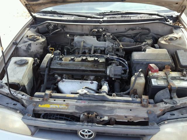 JT2AE09B1S0086943 - 1995 TOYOTA COROLLA LE BEIGE photo 7