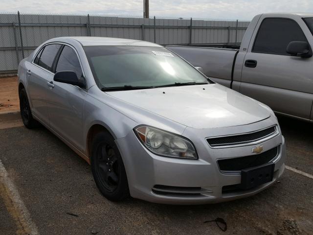 1G1ZG57B594112752 - 2009 CHEVROLET MALIBU LS ვერცხლისფერი ფოტო 1