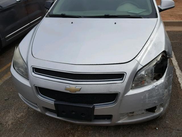 1G1ZG57B594112752 - 2009 CHEVROLET MALIBU LS ვერცხლისფერი ფოტო 10