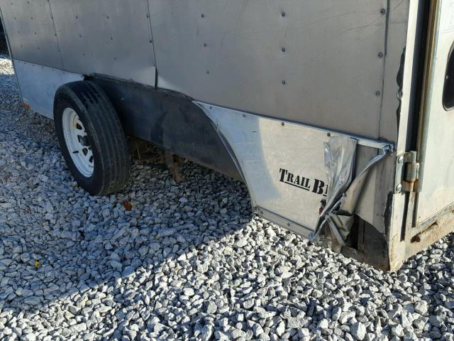 5NHUTBZX41402564 - 2004 CARGO TRAILER SILVER photo 10