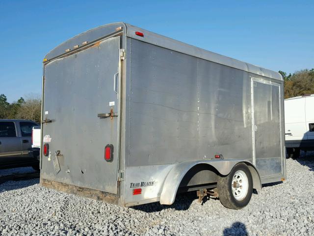 5NHUTBZX41402564 - 2004 CARGO TRAILER SILVER photo 4