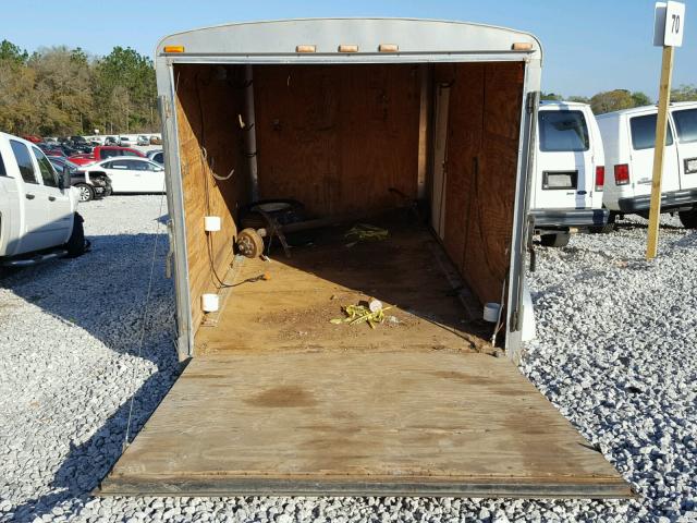 5NHUTBZX41402564 - 2004 CARGO TRAILER SILVER photo 6