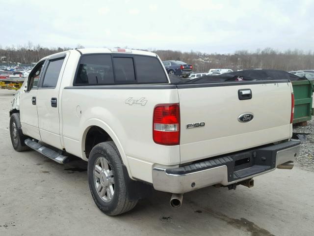 1FTPW14V67FB31241 - 2007 FORD F150 SUPER WHITE photo 3