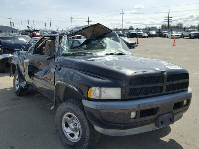 3B7HF13Z4WG171677 - 1998 DODGE RAM 1500 BLACK photo 1