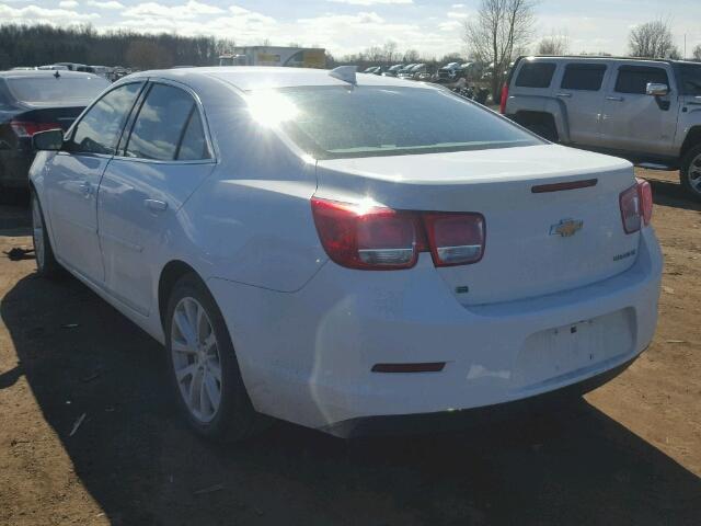 1G11D5SLXFF268923 - 2015 CHEVROLET MALIBU 2LT WHITE photo 3