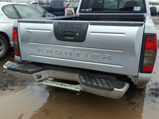 1N6DD26S11C324162 - 2001 NISSAN FRONTIER K SILVER photo 9