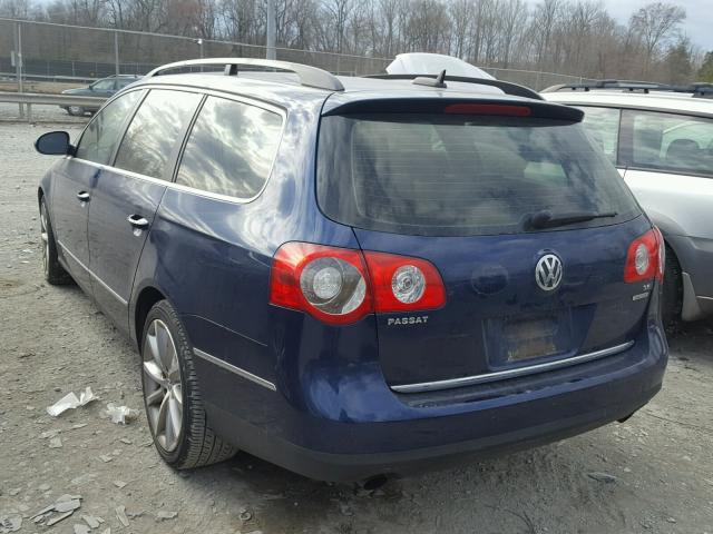 WVWRU93C67E007960 - 2007 VOLKSWAGEN PASSAT 3.6 BLUE photo 3