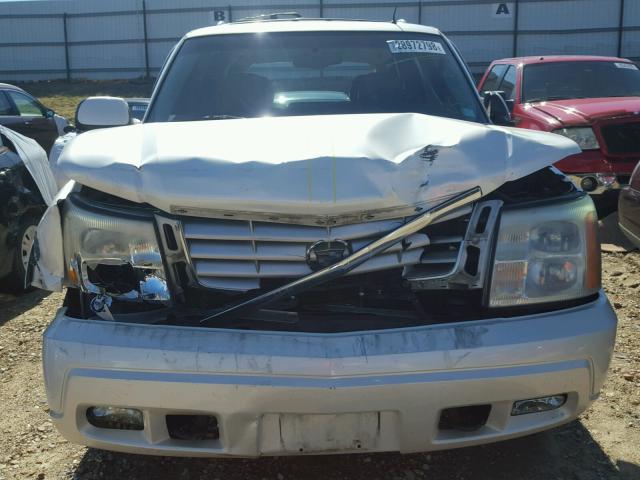 1GYEK63N82R225009 - 2002 CADILLAC ESCALADE L WHITE photo 7