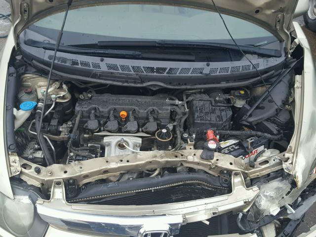 1HGFA16547L044996 - 2007 HONDA CIVIC LX GOLD photo 7