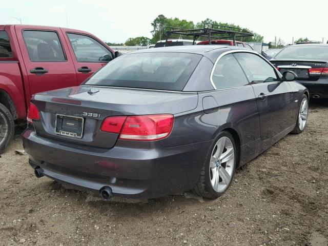 WBAWL73598PX43452 - 2008 BMW 335 I GRAY photo 4