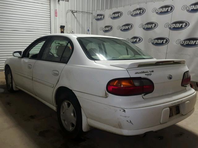 1G1NE52J7Y6198815 - 2000 CHEVROLET MALIBU LS თეთრი ფოტო 3