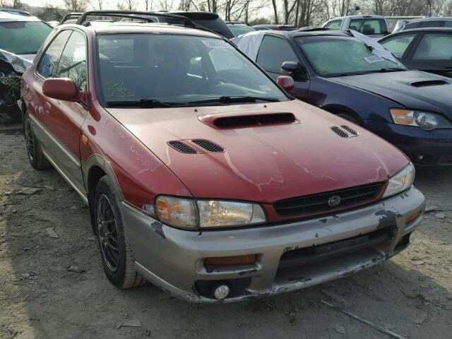 JF1GF48531H802040 - 2001 SUBARU IMPREZA OU RED photo 1