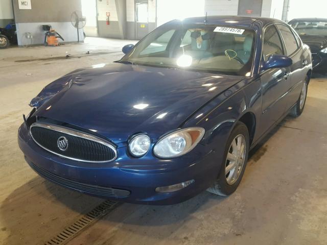 2G4WD532251218554 - 2005 BUICK LACROSSE C BLUE photo 2