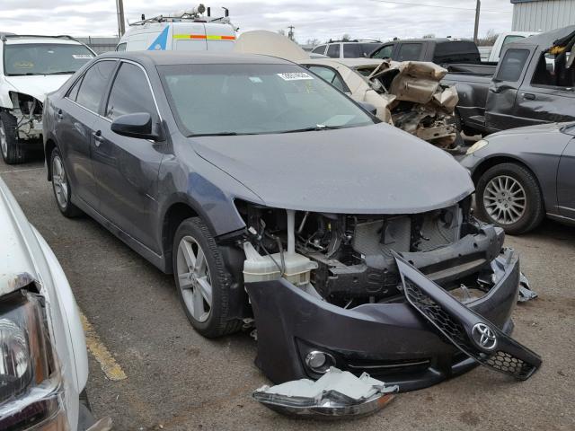 4T1BF1FK3DU297832 - 2013 TOYOTA CAMRY L GRAY photo 1