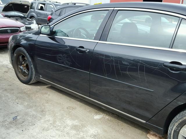 1G1ZH57B494242132 - 2009 CHEVROLET MALIBU 1LT BLACK photo 9