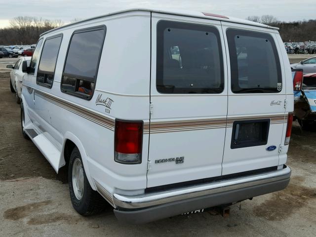 1FDEE14N7SHC08427 - 1995 FORD ECONOLINE WHITE photo 3