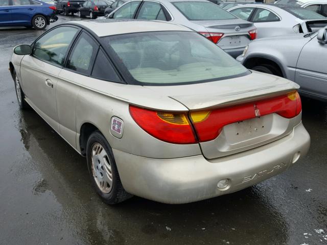 1G8ZY12701Z267212 - 2001 SATURN SC2 GOLD photo 3