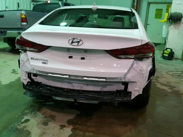 5NPD74LF4HH208577 - 2017 HYUNDAI ELANTRA SE WHITE photo 9