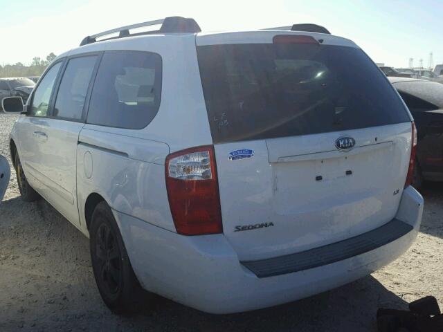 KNDMB233066059892 - 2006 KIA SEDONA EX WHITE photo 3