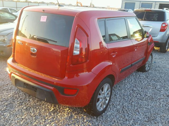 KNDJT2A6XC7380910 - 2012 KIA SOUL + RED photo 4