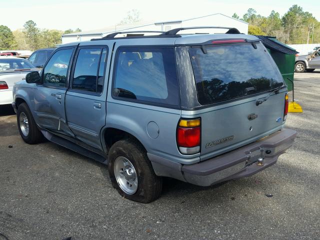 1FMDU34X4TZA88321 - 1996 FORD EXPLORER BLUE photo 3