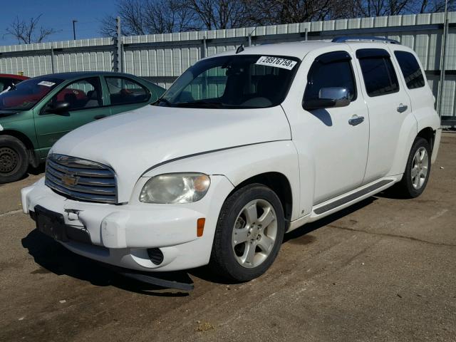 3GNDA23D77S609122 - 2007 CHEVROLET HHR LT WHITE photo 2