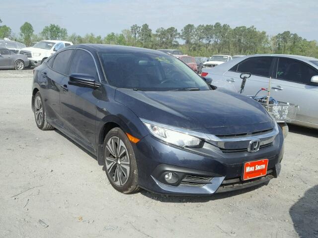 19XFC1F7XHE025552 - 2017 HONDA CIVIC EXL BLACK photo 1