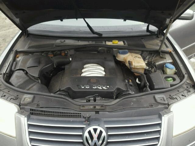 WVWRH63B94P054622 - 2004 VOLKSWAGEN PASSAT GLX SILVER photo 7