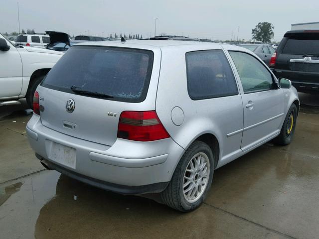 9BWDE61J734057120 - 2003 VOLKSWAGEN GTI SILVER photo 4