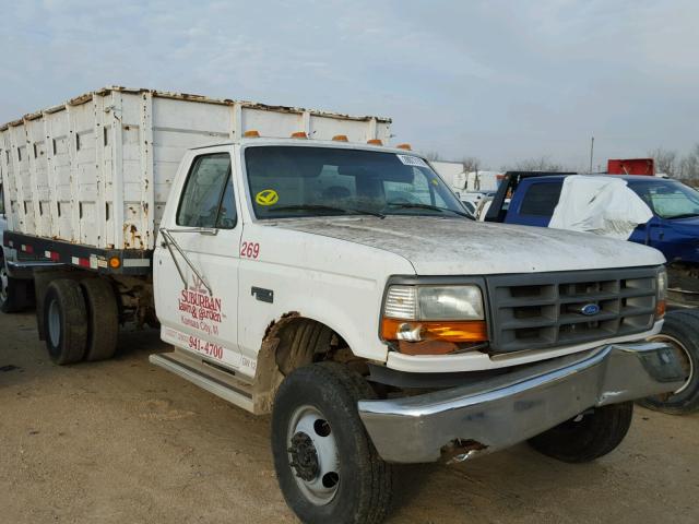 1FDKF38G8TEB12008 - 1996 FORD F350 WHITE photo 1