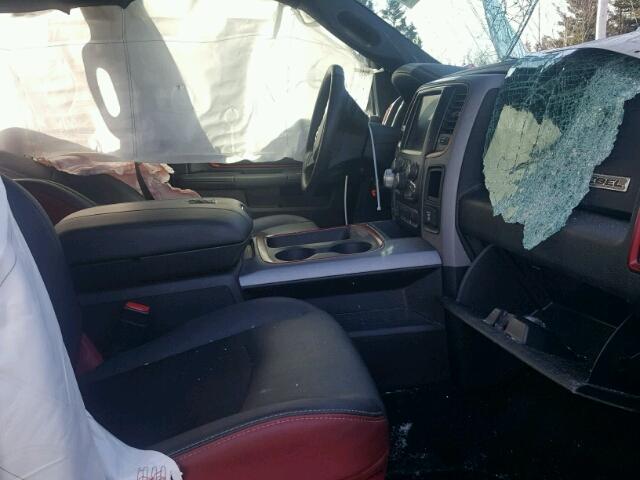 1C6RR7YT9HS793035 - 2017 RAM 1500 REBEL შავი ფოტო 5