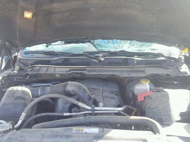 1C6RR7YT9HS793035 - 2017 RAM 1500 REBEL შავი ფოტო 7