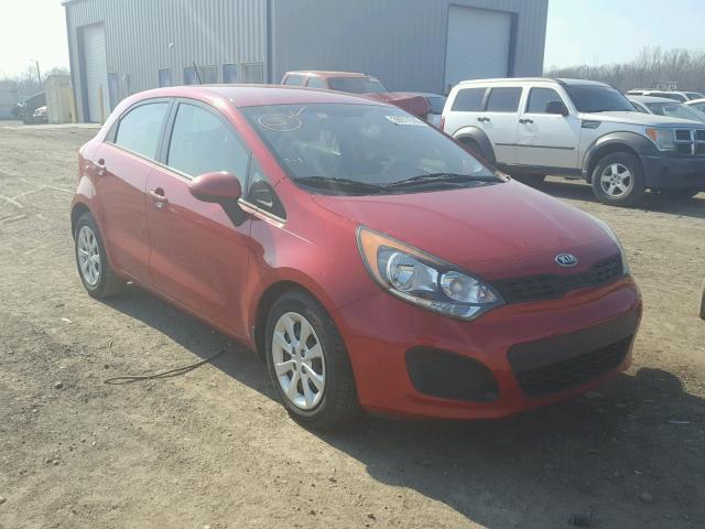 KNADM5A35D6170172 - 2013 KIA RIO LX Կարմիր լուսանկար 1